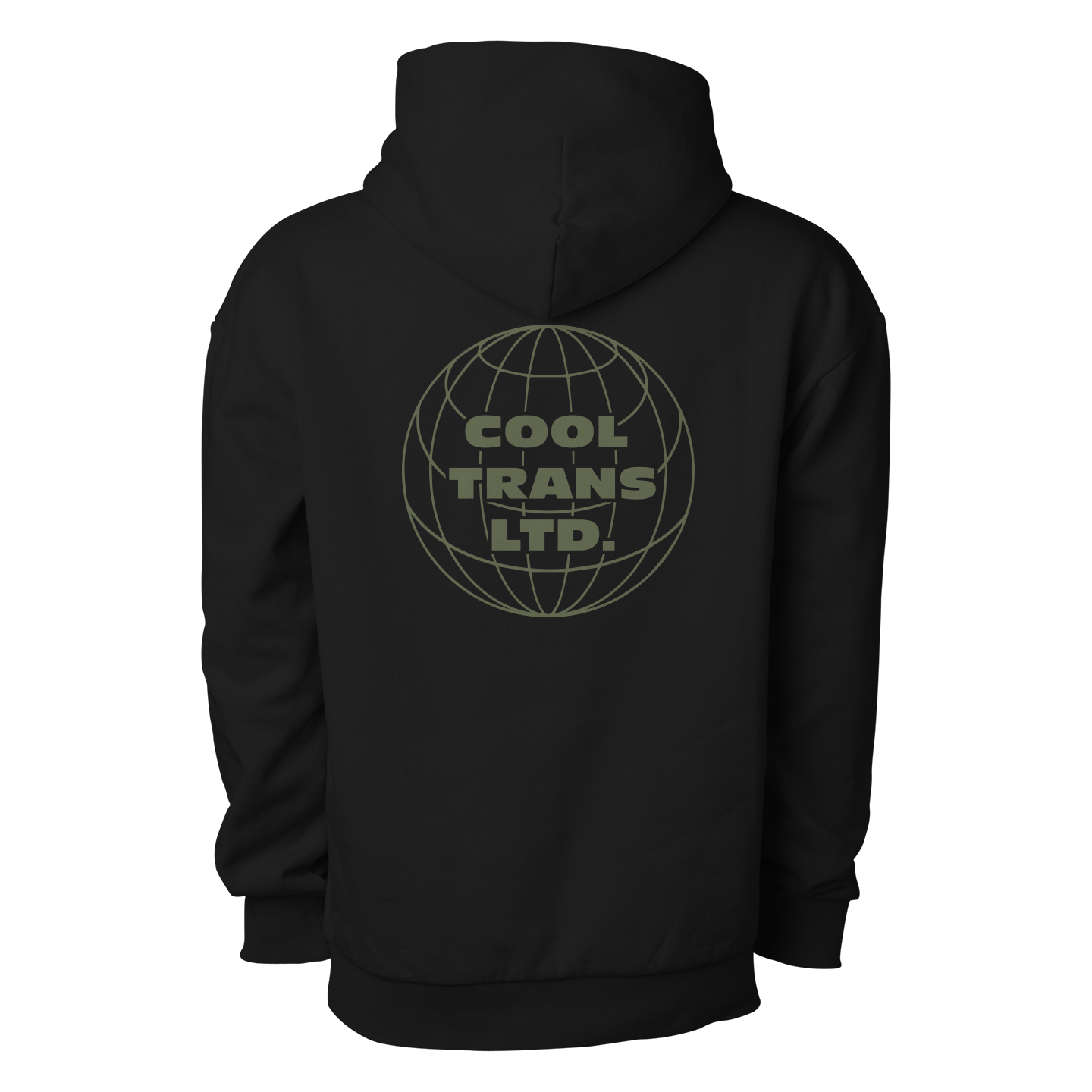 Cool Trans Globe Hoodie (Black)